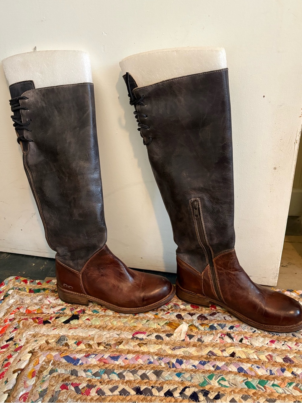 Bed Stu Two-Tone— Dark Brown & Brown